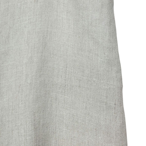 In The Wash Linen Gaucho Pant Wide Leg Natural Beige Coastal Boho Chic Casual 12 - Picture 9 of 12